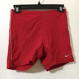 Red long spandex